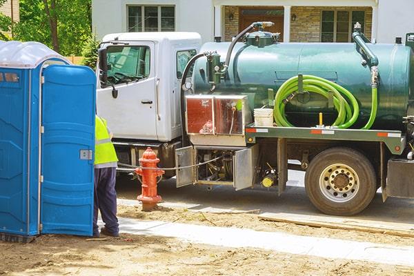 workers at Porta Potty Rental of Hamburg